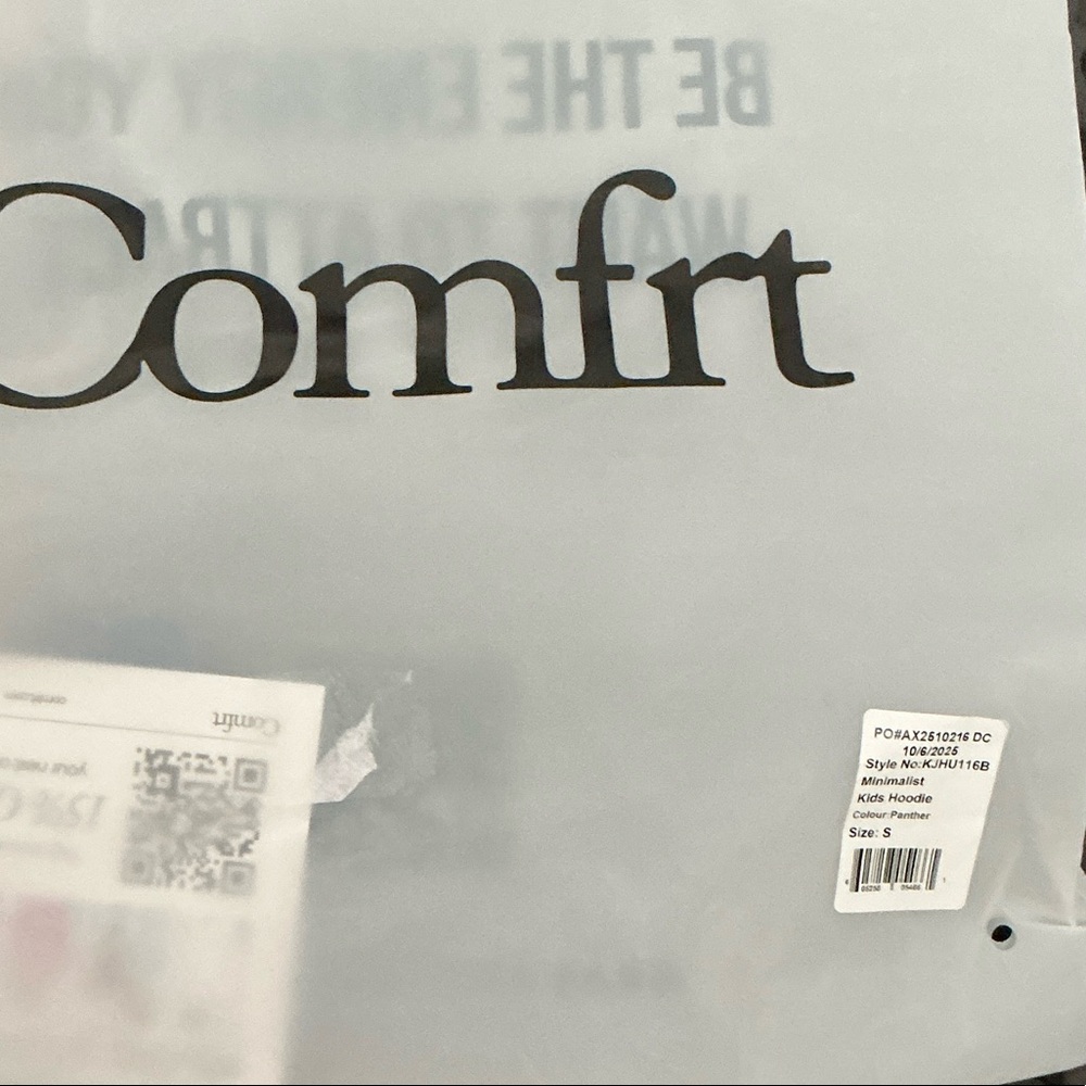 Comfy Gray Leopard Print Kids Hoodie - Picture 5 of 5